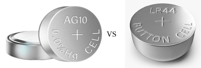 AG10 Battery and LR44 Battery Comparison