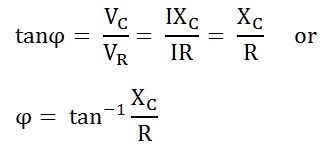 Phase Angle formula