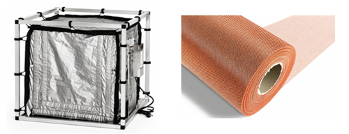 RF Shielding Enclosure and Conductive Fabric