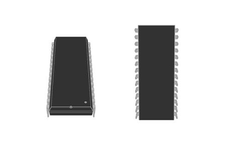 ADC0808 3D Model