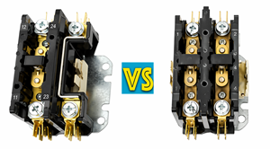 1-Pole vs 2-Pole Contactor