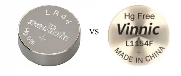 Difference Between LR44 Battery and L1154F Battery