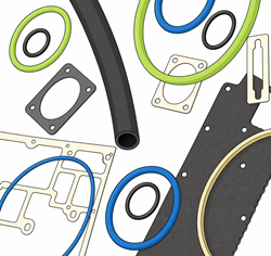 RF Shielding Gaskets and Seals for Preventing Leakage at Joints